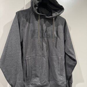 Dewalt Hoodie Mens Sz M Charcoal Logan Heavy Duty Sweatshirt Stretch Logo